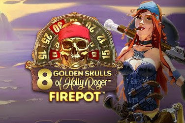 8 golden skulls of holly roger megaways